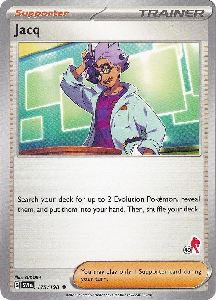 Jacq 175/198 Scarlet & Violet (Battle Academy 2024: Armarouge Deck)