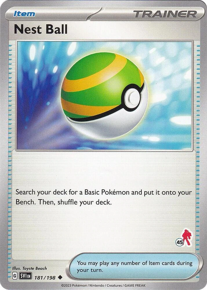 Nest Ball 181/198 Scarlet & Violet (Battle Academy 2024: Armarouge Deck)