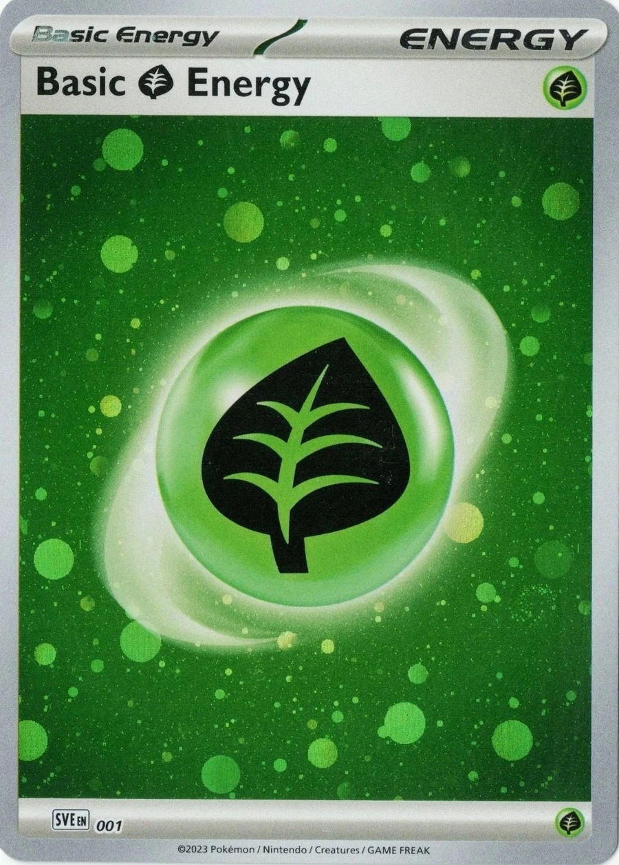 Basic Grass Energy SVE 001/165 151 (HD Holo)