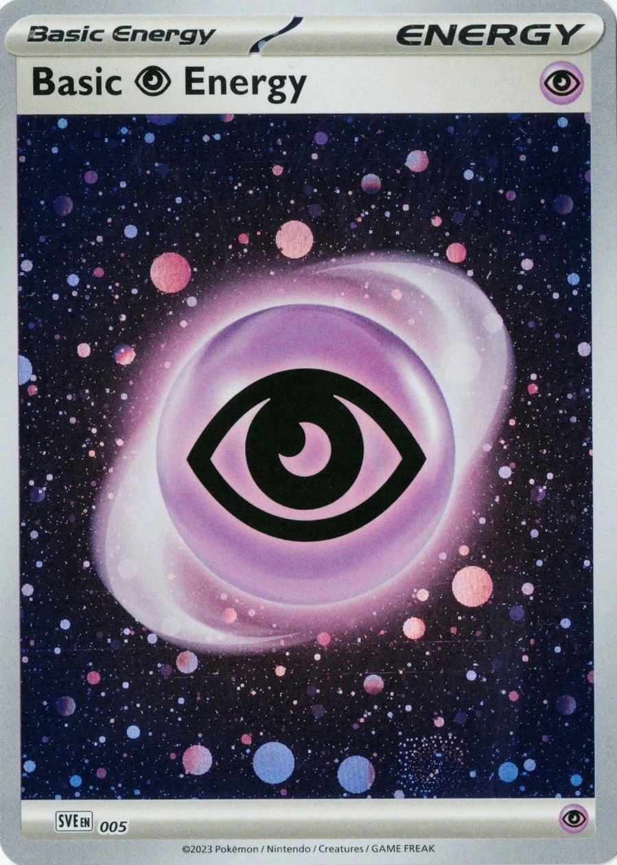 Basic Psychic Energy SVE 005/165 151 (HD Holo)