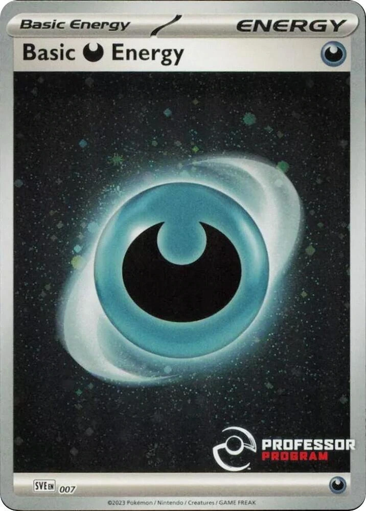 Basic Darkness Energy SVE 007/165 151 (Professor Program)