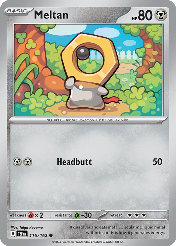 Meltan 116/162 Temporal Forces (Normal)