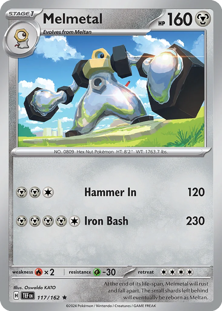 Melmetal 117/162 Temporal Forces (Holo)