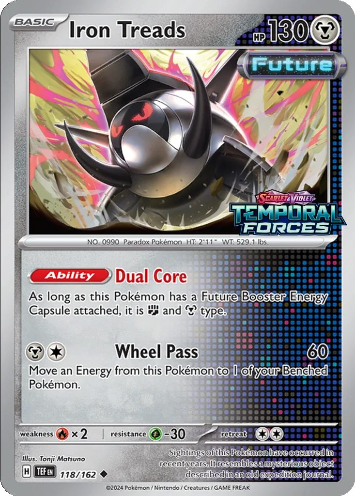 Iron Treads 118/162 Temporal Forces (Expansion Stamp)