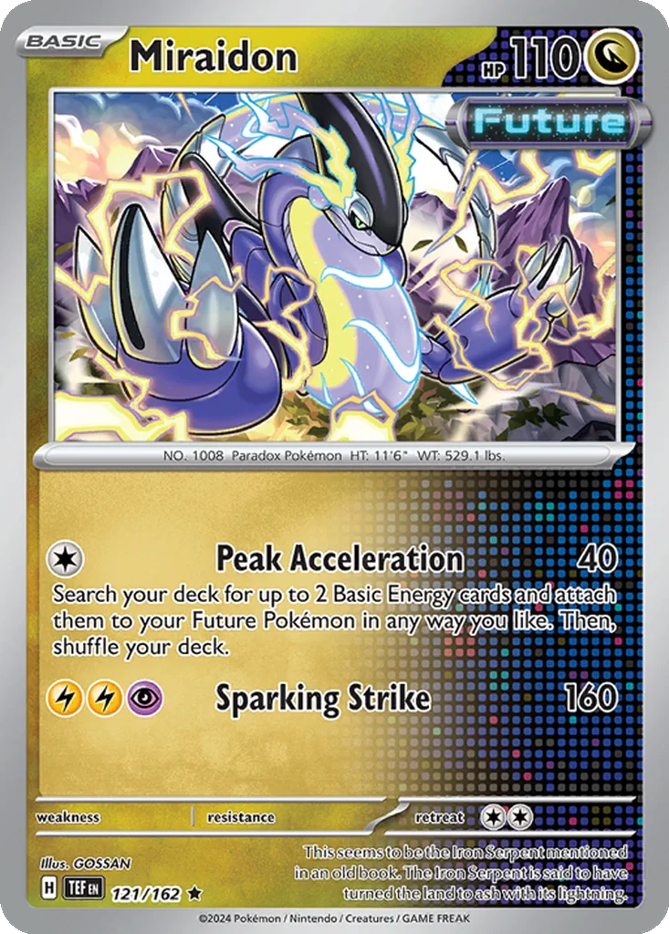 Miraidon 121/162 Temporal Forces (Non-Holo)