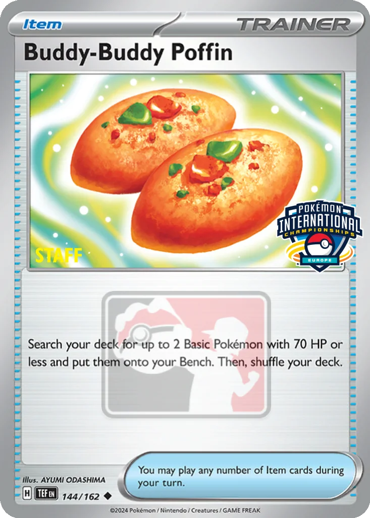 Buddy-Buddy Poffin 144/162 Temporal Forces (Europe Championships (Staff))