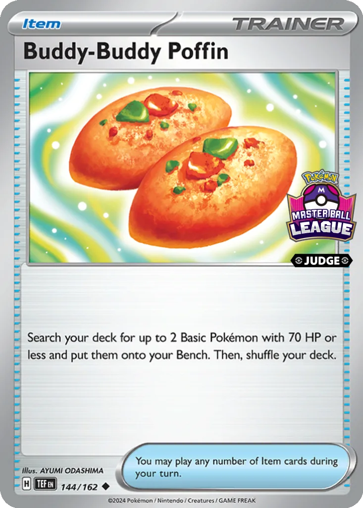 Buddy-Buddy Poffin 144/162 Temporal Forces (Master Ball League (Judge))