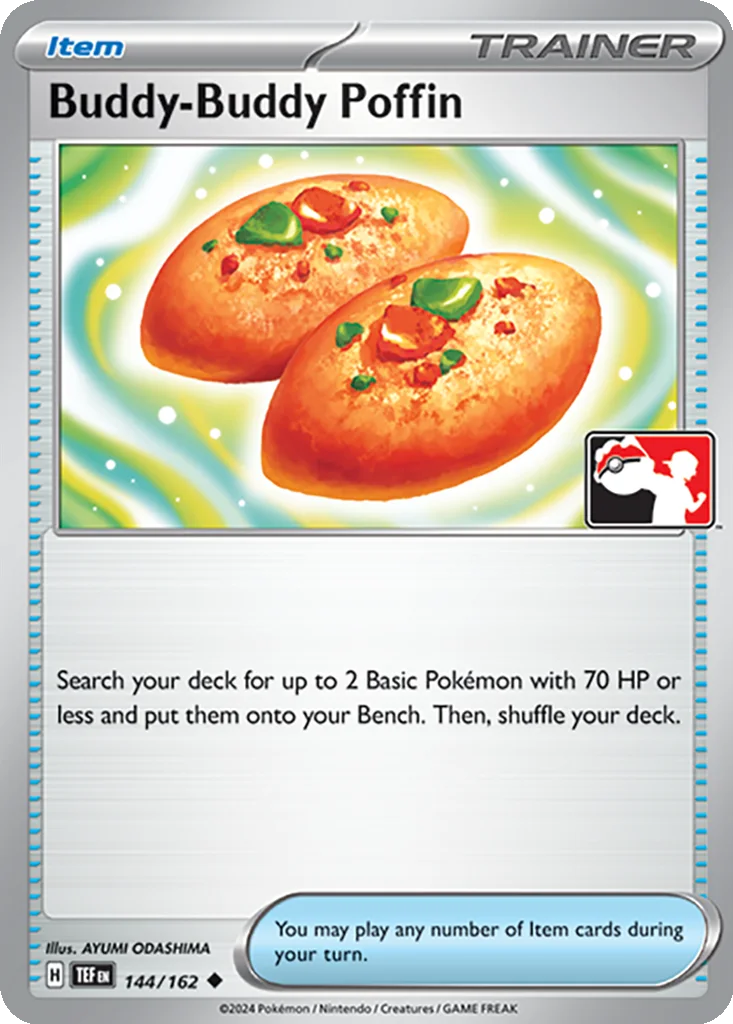 Buddy-Buddy Poffin 144/162 Temporal Forces (Play! Pokémon)