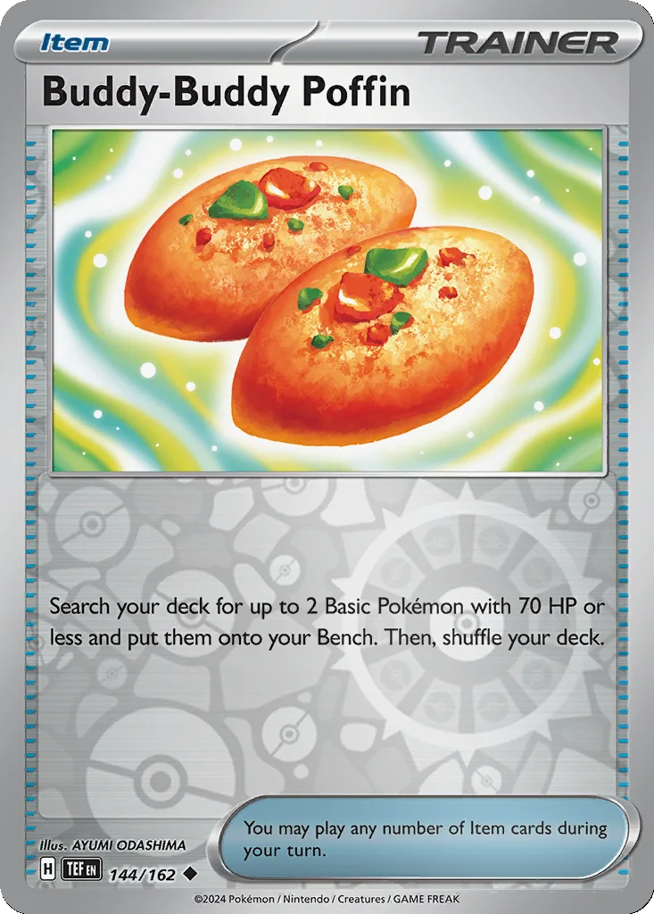 Buddy-Buddy Poffin 144/162 Temporal Forces (Reverse holo)