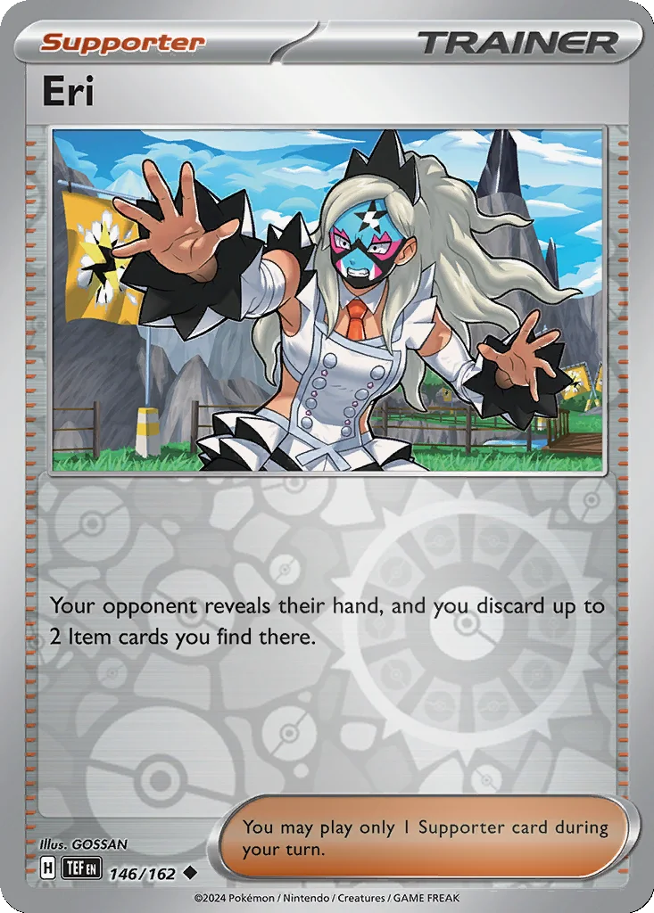 Eri 146/162 Temporal Forces (Reverse holo)