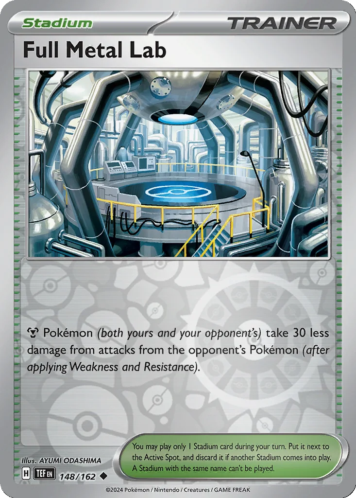 Full Metal Lab 148/162 Temporal Forces (Reverse holo)