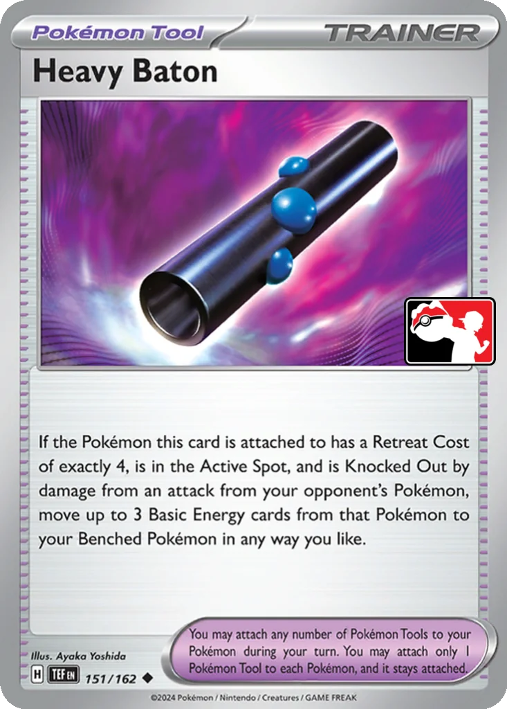 Heavy Baton 151/162 Temporal Forces (Play! Pokémon)