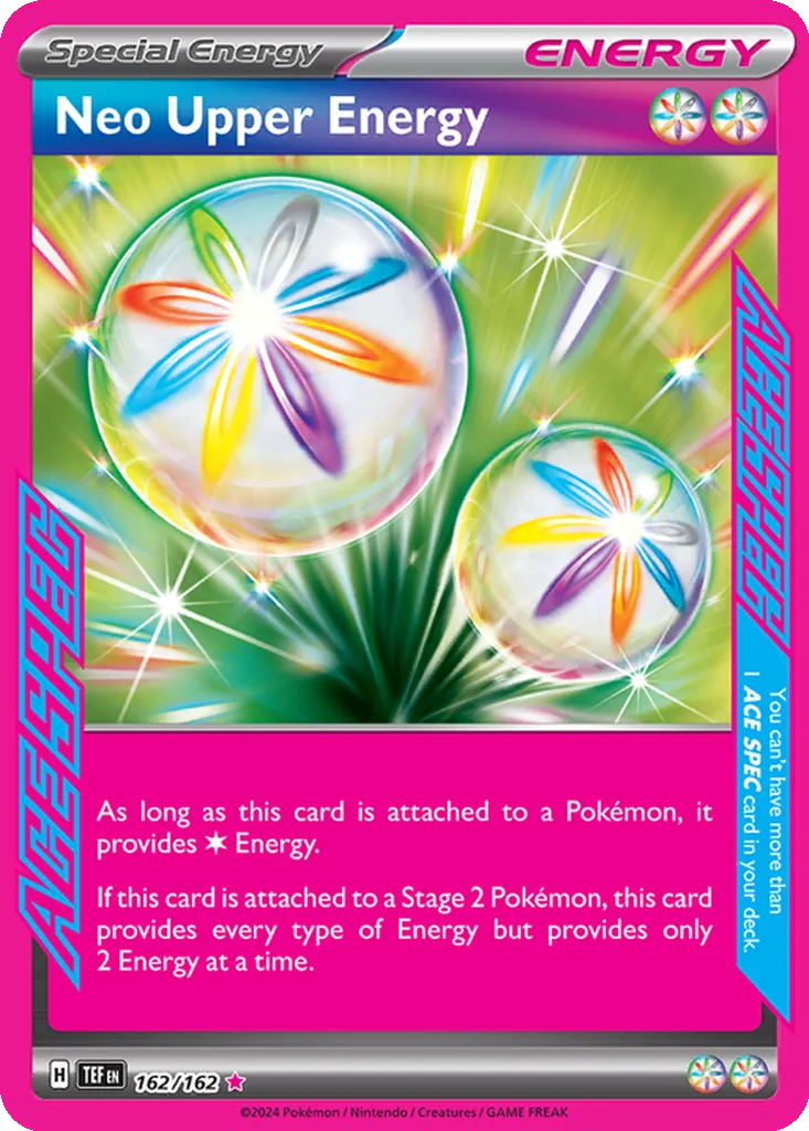 Neo Upper Energy 162/162 Temporal Forces (World Championships Deck 2025: Pult Bomb by Jose Cruz Galindo-Resendiz)