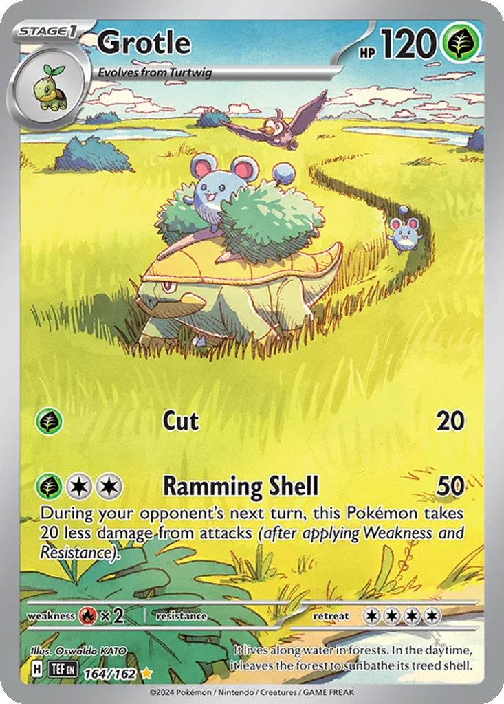 Grotle 164/162 Temporal Forces (Holo)