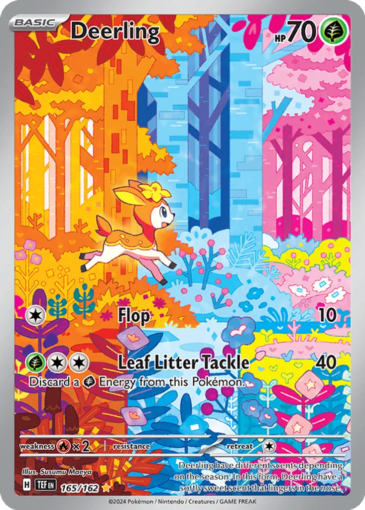 Deerling 165/162 Temporal Forces (Holo)