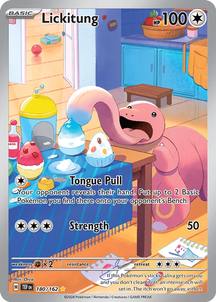 Lickitung 180/162 Temporal Forces (Holo)