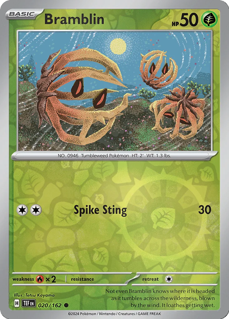 Bramblin 020/162 Temporal Forces (Reverse holo)