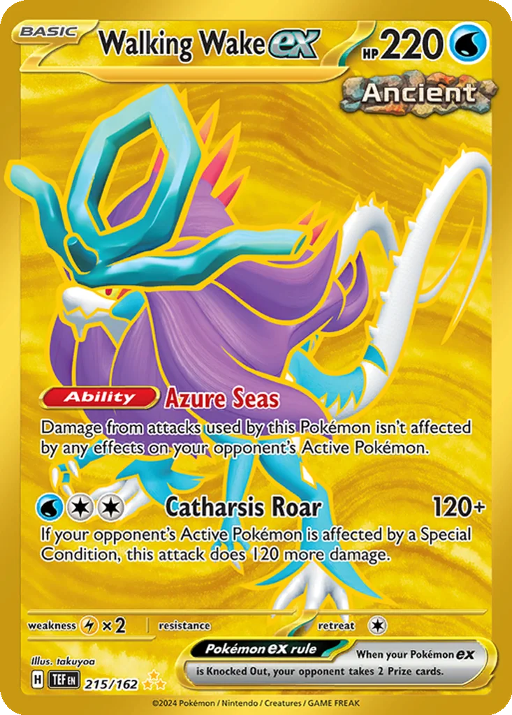 Walking Wake ex 215/162 Temporal Forces (Holo)