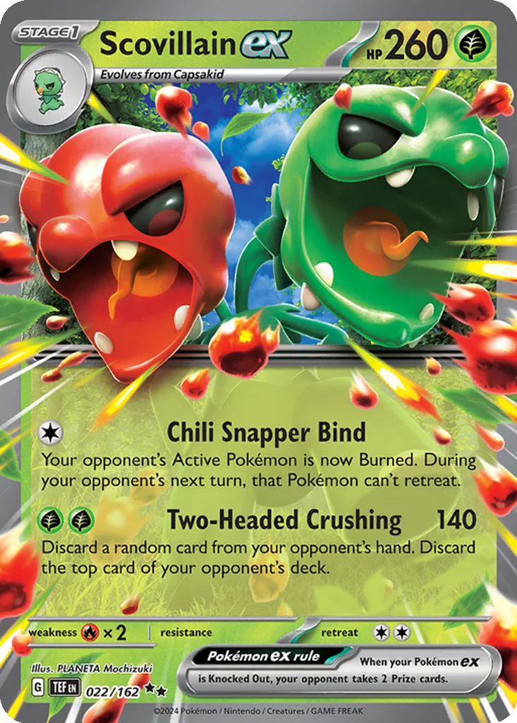 Scovillain ex 022/162 Temporal Forces (Holo)