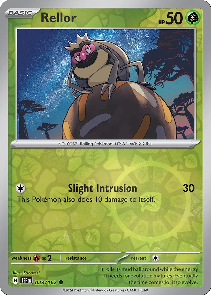 Rellor 023/162 Temporal Forces (Reverse holo)