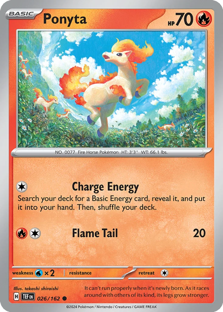 Ponyta 026/162 Temporal Forces (Normal)