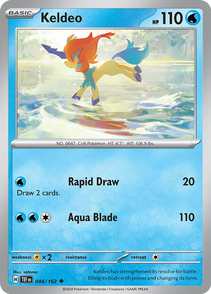 Keldeo 044/162 Temporal Forces (Normal)
