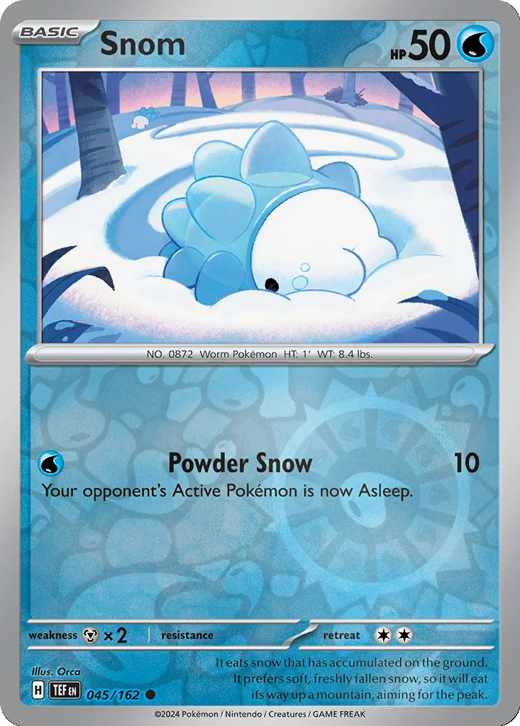 Snom 045/162 Temporal Forces (Reverse holo)