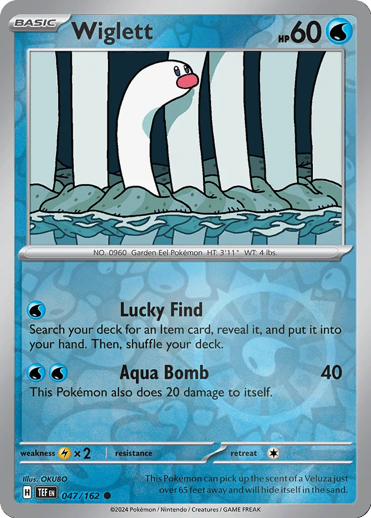 Wiglett 047/162 Temporal Forces (Reverse holo)