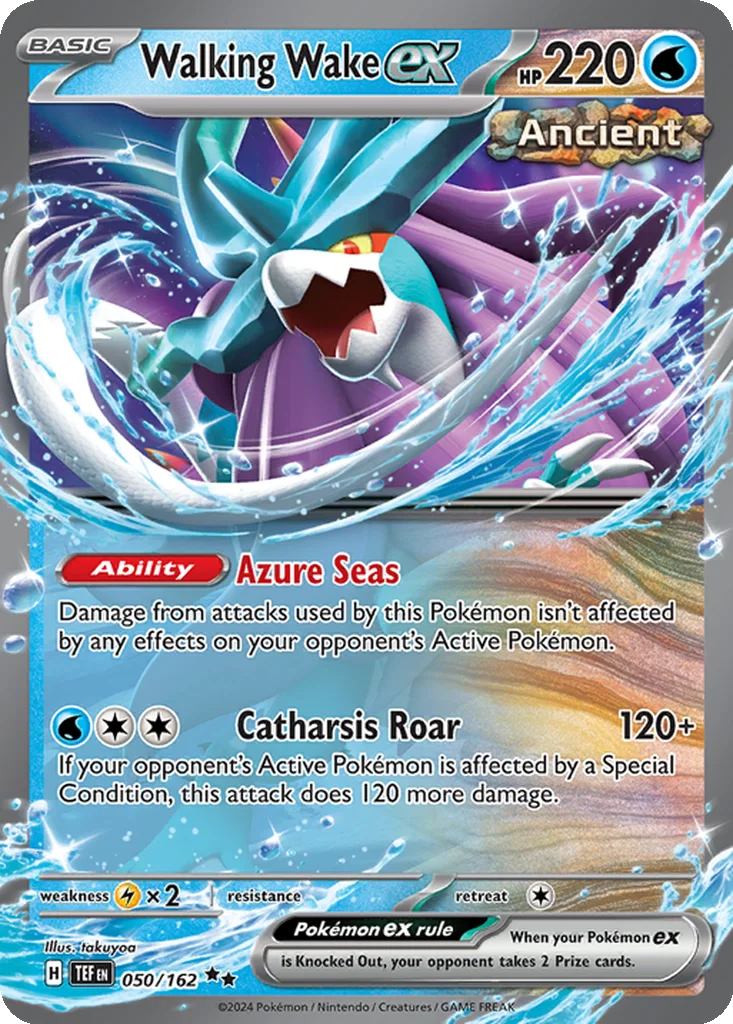Walking Wake ex 050/162 Temporal Forces (Holo)