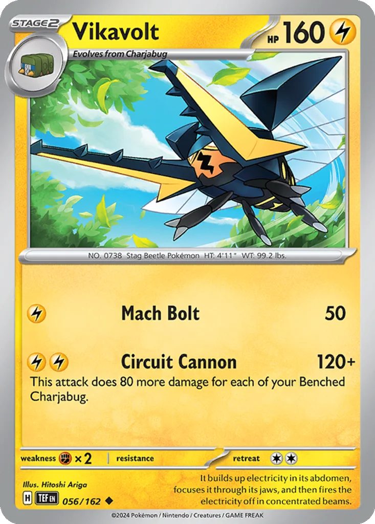 Vikavolt 056/162 Temporal Forces (Normal)