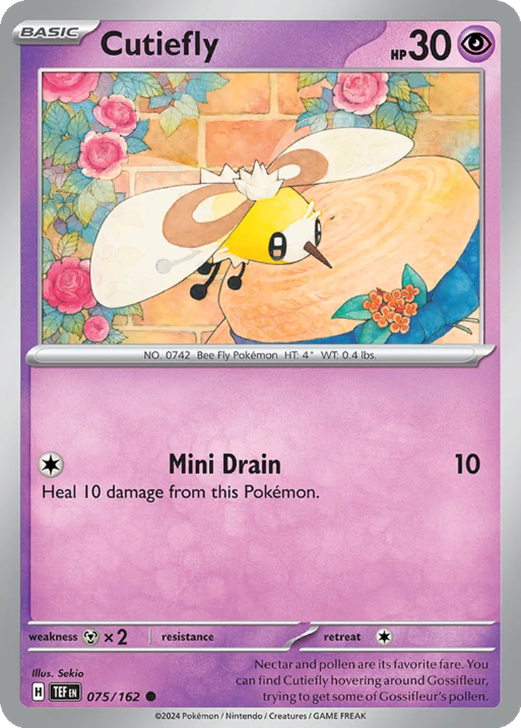 Cutiefly 075/162 Temporal Forces (Normal)