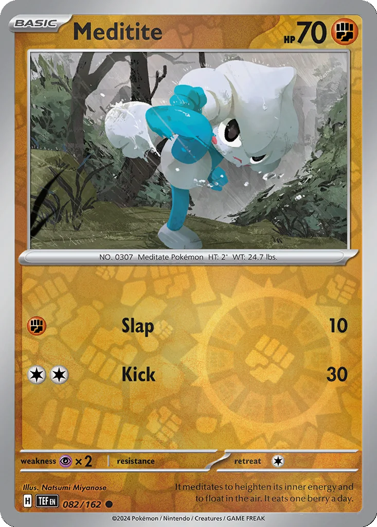 Meditite 082/162 Temporal Forces (Reverse holo)