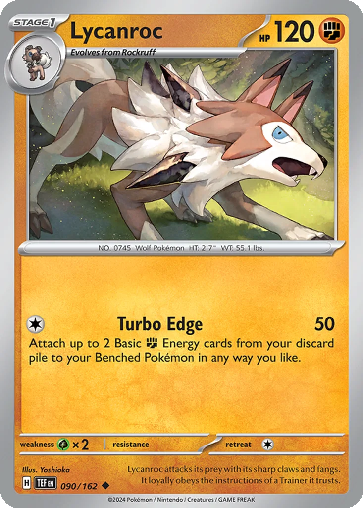 Lycanroc 090/162 Temporal Forces (Normal)