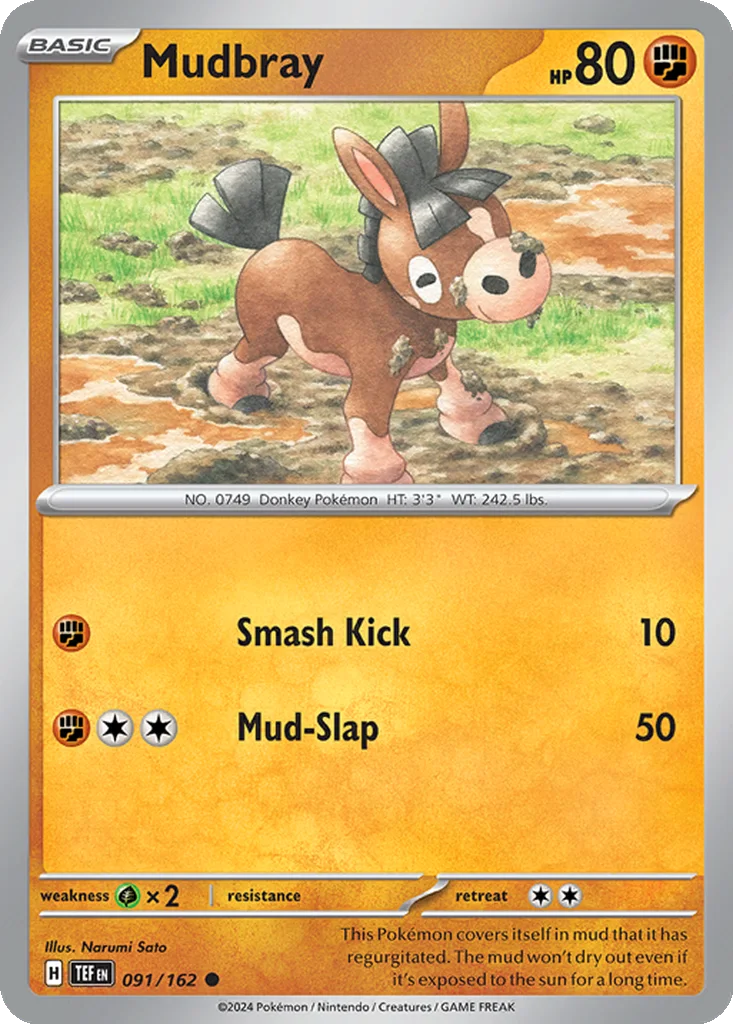 Mudbray 091/162 Temporal Forces (Normal)