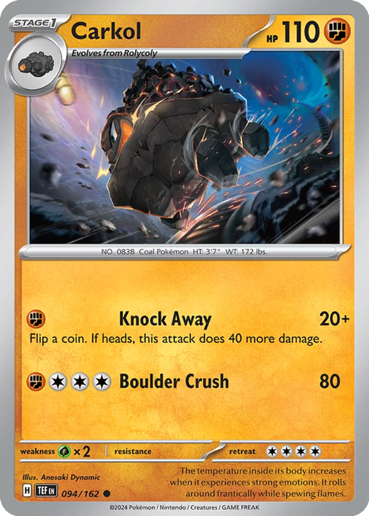 Carkol 094/162 Temporal Forces (Normal)