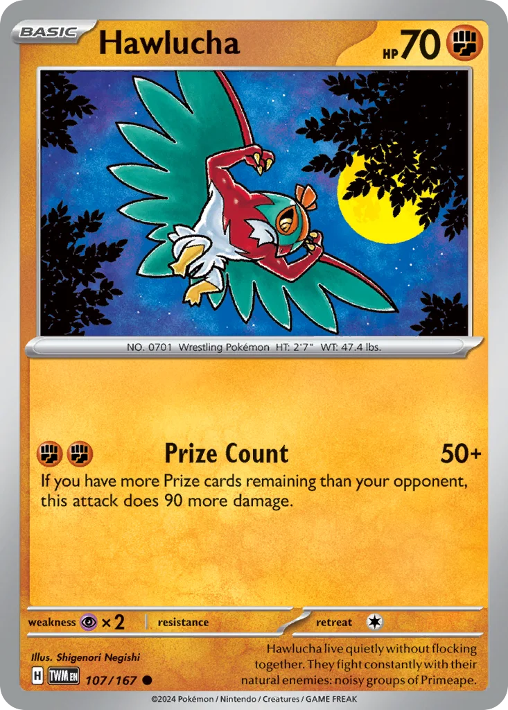 Hawlucha 107/167 SV06: Twilight Masquerade (Normal)