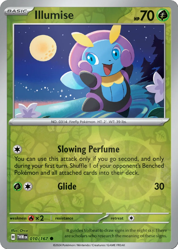 Illumise 010/167 Twilight Masquerade (Reverse holo)