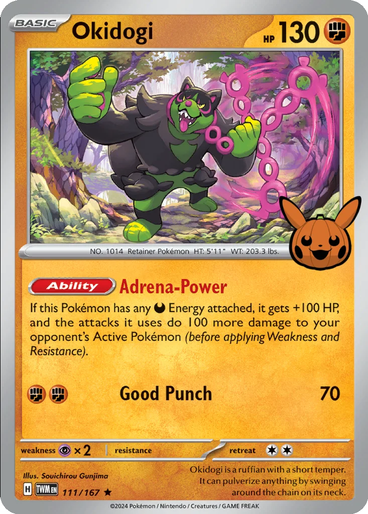 Okidogi 111/167 Twilight Masquerade (Trick or Trade 2024)