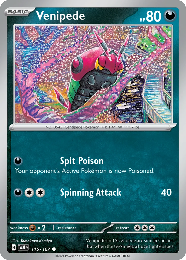 Venipede 115/167 SV06: Twilight Masquerade (Normal)