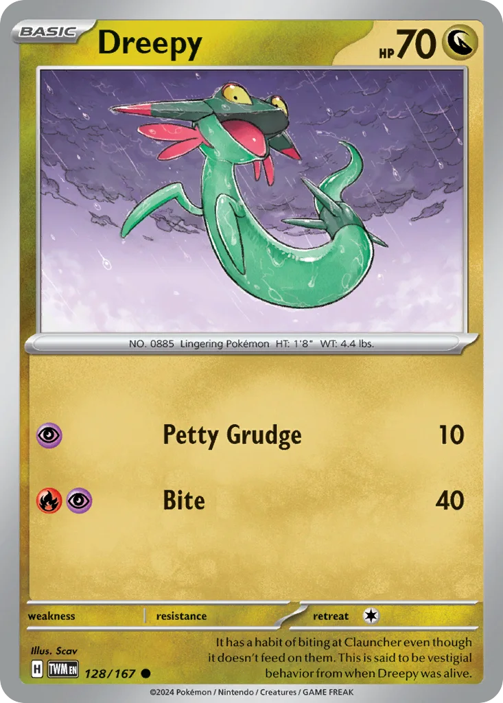 Dreepy 128/167 Twilight Masquerade (Normal)