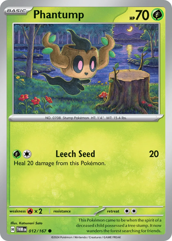 Phantump 012/167 Twilight Masquerade (Normal)