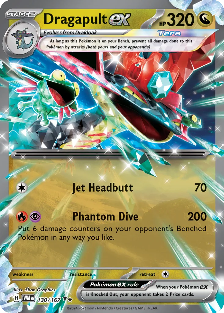 Dragapult ex 130/167 Twilight Masquerade (Holo)
