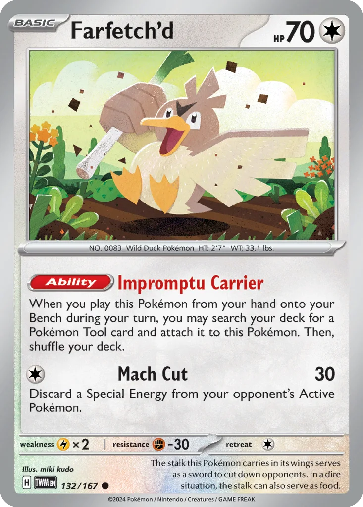 Farfetch'd 132/167 Twilight Masquerade (Normal)
