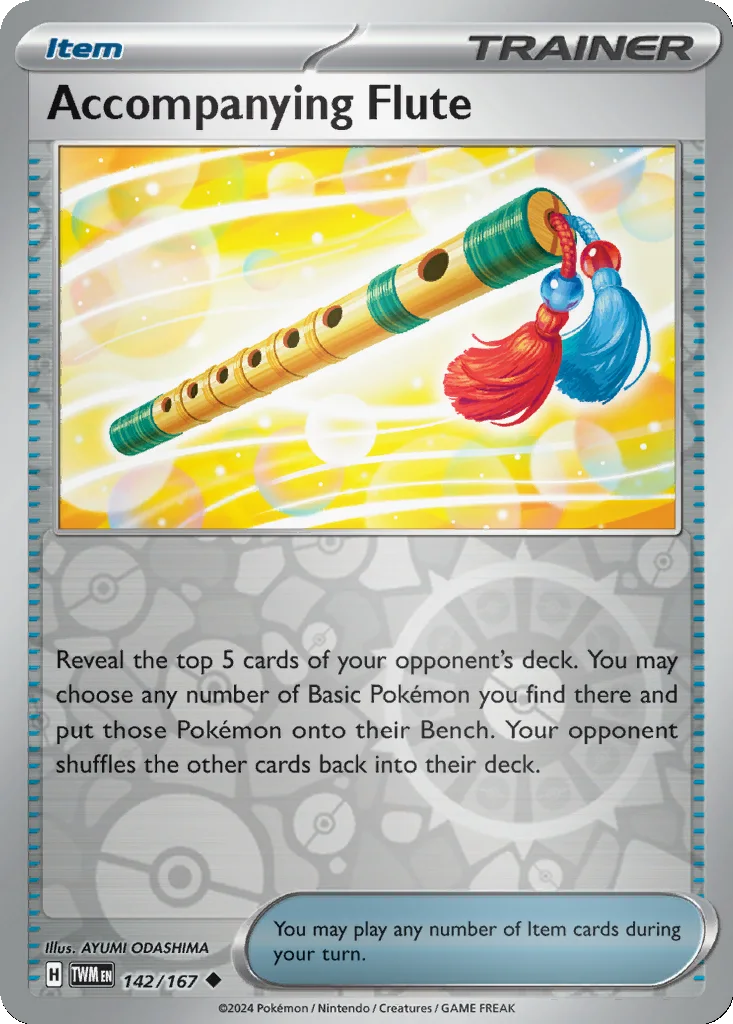 Accompanying Flute 142/167 Twilight Masquerade (Reverse holo)