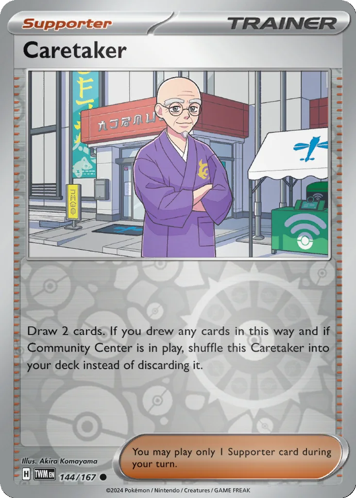 Caretaker 144/167 Twilight Masquerade (Reverse holo)