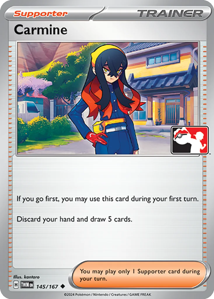 Carmine 145/167 Twilight Masquerade (Play! Pokémon)
