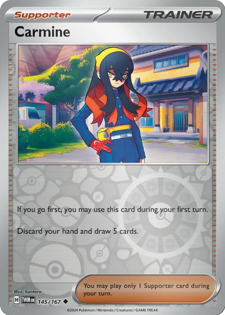Carmine 145/167 Twilight Masquerade (Reverse holo)