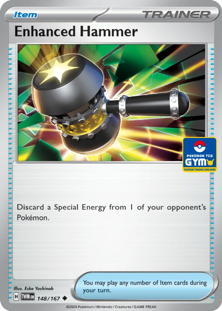 Enhanced Hammer 148/167 Twilight Masquerade (Pokémon TCG Gym)