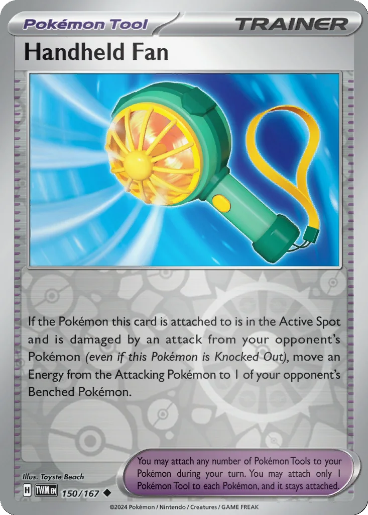 Handheld Fan 150/167 Twilight Masquerade (Reverse holo)