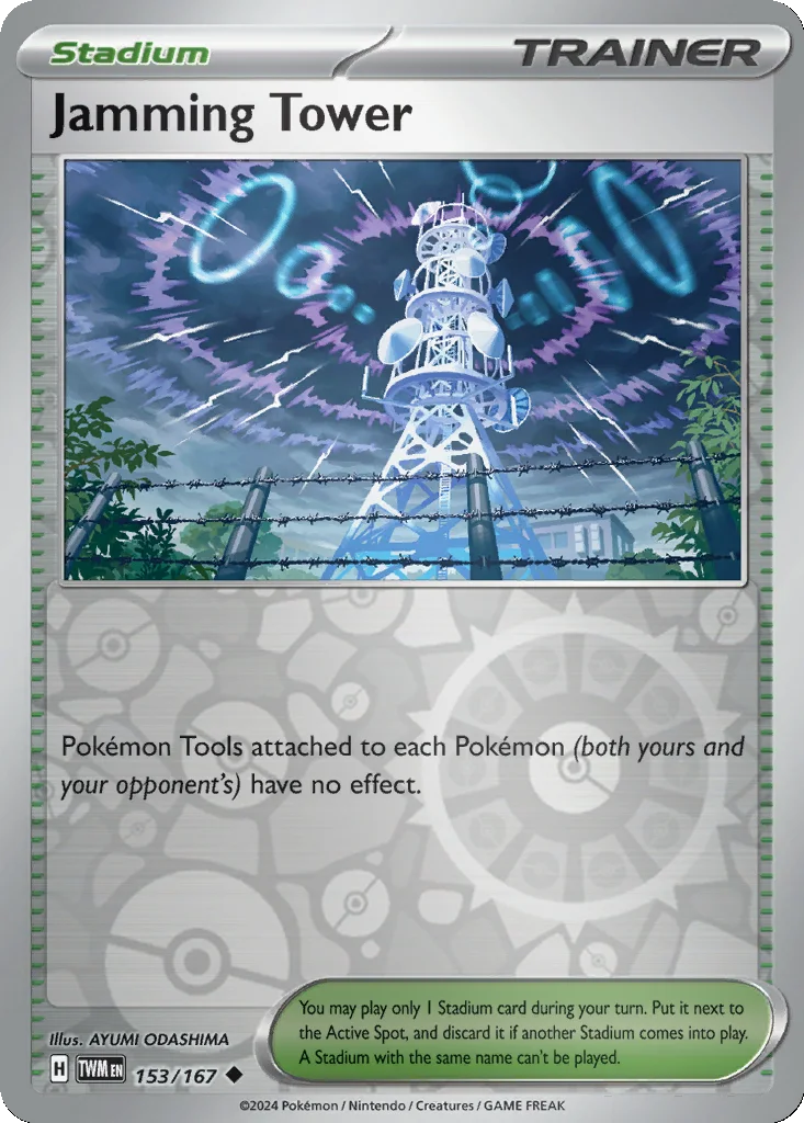 Jamming Tower 153/167 Twilight Masquerade (Reverse holo)